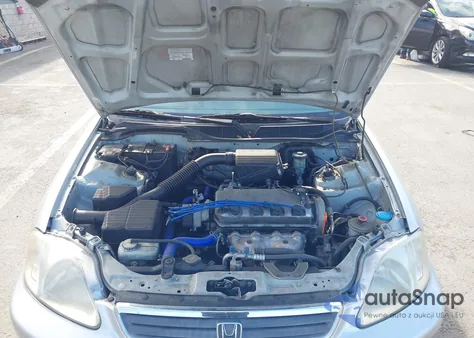 2000 Honda Civic Value Package z USA, uszkodzony, nr VIN 2HGEJ661XYH544150